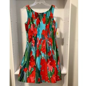 Evan Picone Floral Dress